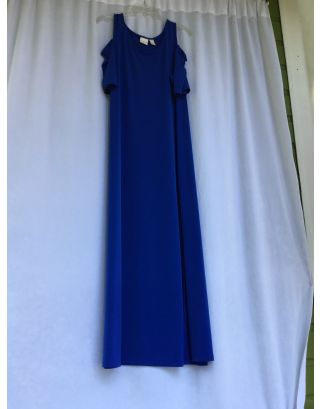Chico’s long blue dress XL